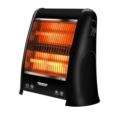 Maharaja Whiteline Lume 800 Room Heater | Compact 800W Energy Eff...