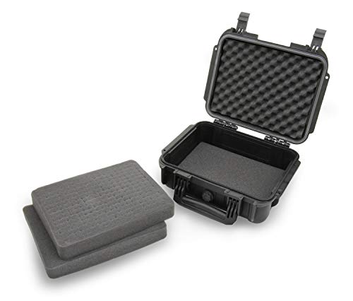 Casematix Waterproof Boating Gps Fish Finder Case Compatible With Garmin Striker 4, Humminbird Helix 7, Magellan Tr7 Trail, Lowrance Hook2 4X And Others In Customizable Foam, Case Only #TOP7