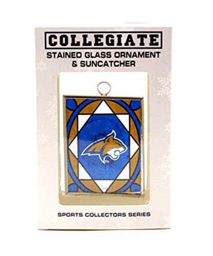 NCAA Montana State Bobcats Stained Glass Ornament