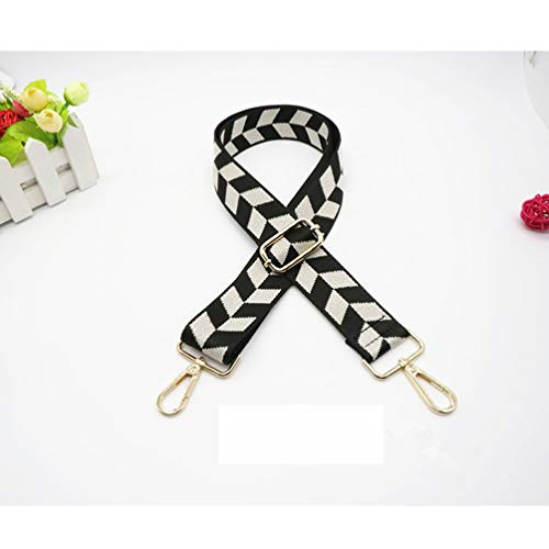 Length 80-130cm 3.8cm Wide Shoulder Strap Replacement Crossbody Straps for Handbags Purse Strap Gold Metal2