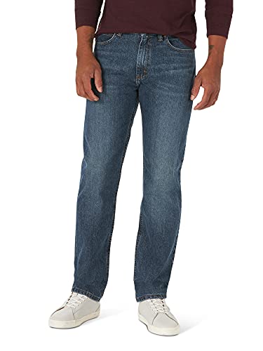 Image of Lee Men's Regular Fit Straight Leg Jeans, Lieutenant, 32W x 34L
