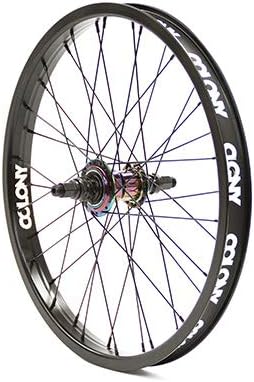 Colony Pintour BMX Complete Freecoaster Wheel RHD Black/Rainbow