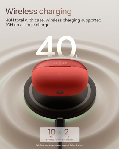 Image of SHOKZ OpenDots ONE-Open-Ear Headphones, Clip-On Earbuds-Wireless Bluetooth Earbuds with Microphone-Secure, Lightweight, Comfort-Premium Dolby Audio-Water Resistant-Fast Charging-Up to 40 hrs Playtime