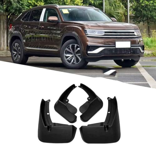 Guardabarros coche VW Teramont X 2019-2022, kit de protectores delanteros y traseros 2