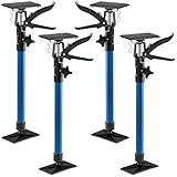 tectake® Türspanner, Stützen höhenverstellbar stufenlos 51-115 cm,...