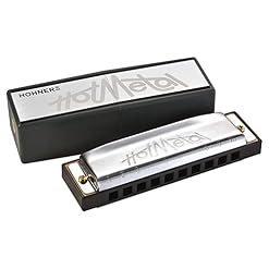 DIATONICAS ENTHUSIAST. HOHNER Harmonica diatonique HOT METAL F. - Les Beatles, Paul McCartney, John Lennon, RIngo Starr, George Harrison