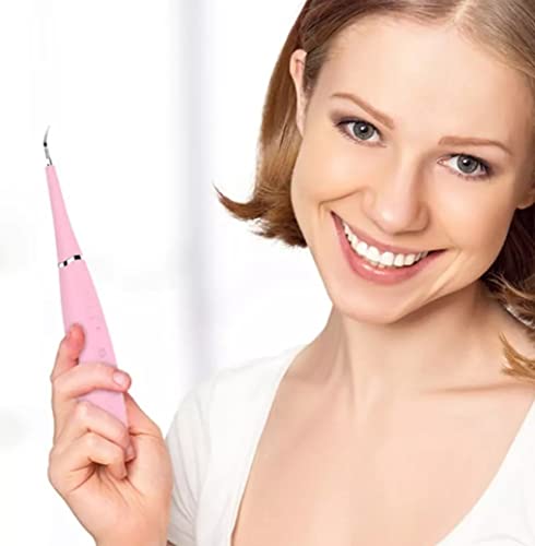 Removedor De Tártaro Cálculo Dental Elétrico Raspador (Rosa)