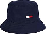  Tommy Jeans TJM Flag Bucket Hat Tapa, Twilight Navy, Talla única para Hombre