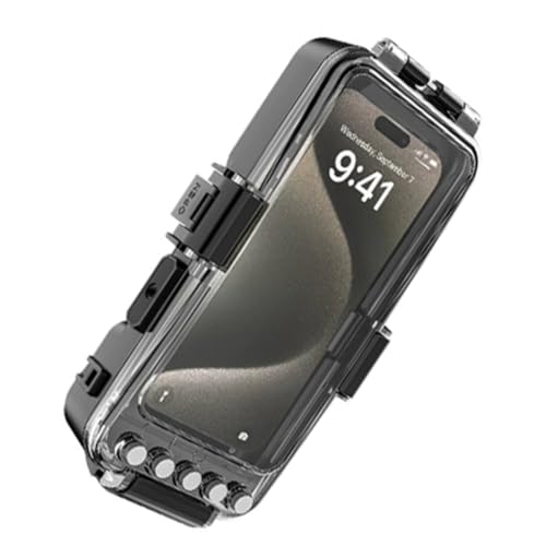 Estuche impermeable bluetooth para buceo Fangxuee de 30 metros para fotografiar bajo el agua 5