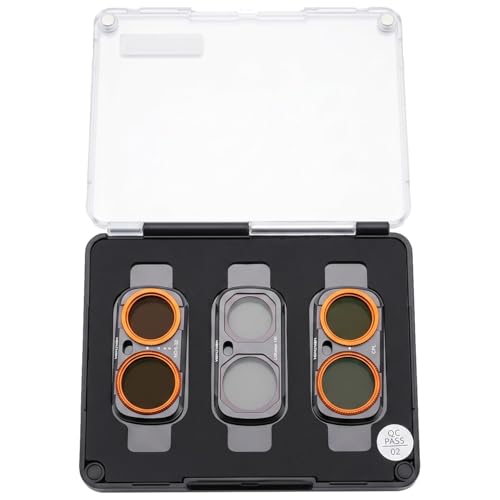 MINGVEN Luna Ultra ND�t�B���^�[�A���C�t�B���^�[�Z�b�g Insta360 LunaUltra�Ή� 3�p�b�N - CPL�A�u���b�N�f�B�t���[�W����1/4�A���߉\��ND2-32�t�B���^�[�A�r�f�I�u���O&�ʐ^�B�e�pHD���w�K���X