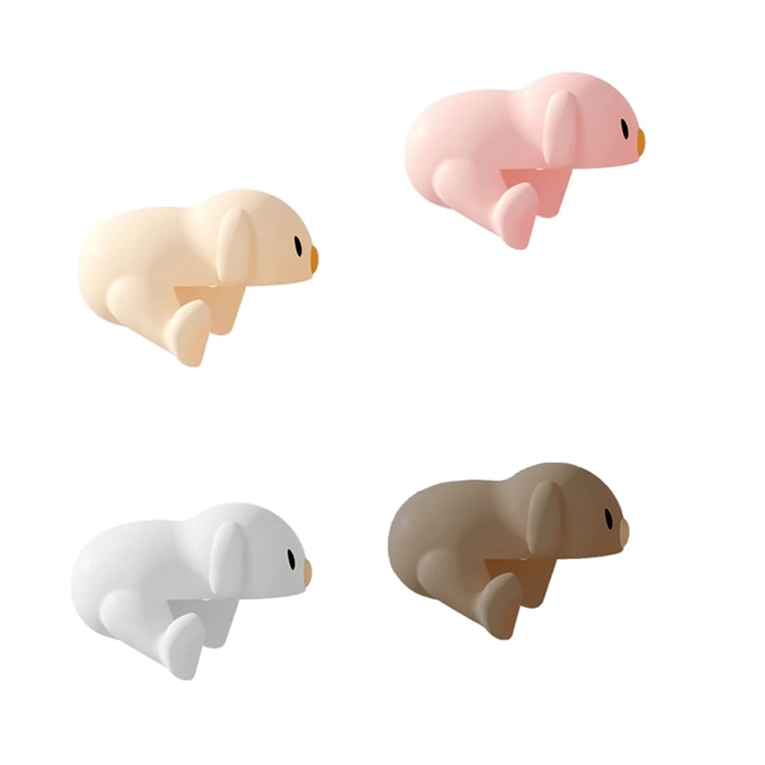 Paraspigoli Per Bambini A Forma Di Animaletto - 4 Pezzi In Silicone Con Adesivo Forte - Foto 9