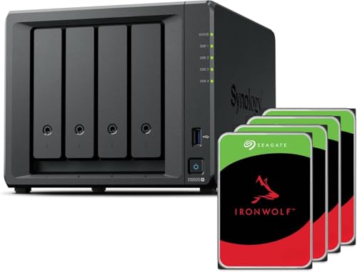 Synology DS925+(2.5GbE|[g2ARyzen V1500BA4GB RAM)4xC16TBohA4TB Seagate Ironwolf HDD4tB