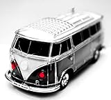 Altavoz portátil multimedia con bluetooth y radio FM con forma de la mítica furgoneta Volkswagen T1
