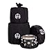 Ludwig Breakbeats By Questlove 4-piece Shell Pack with Snare Drum - Black Sparkle