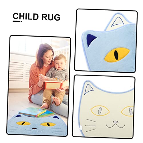 KOMBIUDA Voor Anti Pluche Veranda Vloerkleed Tapijt Slaapkamer Baby Speelmatten Deur Tent Slip Cartoon Tapijten Kinderkamer Deurmat Thuis Vorm Kruipen Rubber Kinderen Bad Kids Mat - Afbeelding 5