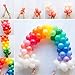 16Ft Balloon Arch Garland Kit - 10 Inches 100pcs Assorted Pastel Macaron Latex Balloons for Wedding Girls Birthday Baby Shower Party Decoration