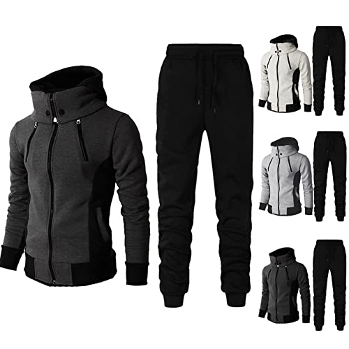 Superper Conjunto de calças de moletom com capuz masculino moletom masculino moletom moletom moletom