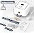 YALICE Electric 2.5 Gallons Tank Water Heater with T&P Relief Valve, Under Sink Instant Hot Water Heaters, 1500W Electric Mini Tank Water Heater Compact Design for RV, Kitchen, Food Truck