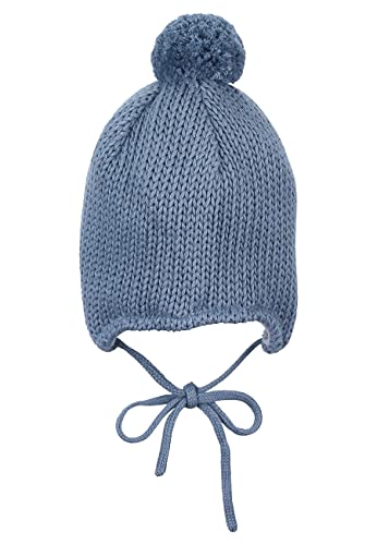 Gorro con orejas de punto infantil con pompón para máxima calidez y confort 3