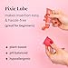Pixie Menstrual Cup Kit - Best Period Cup Starter Kit for Feminine Care - Proven to Be What You Need to Become A Successful Cup User - 100% Medical-Grade Silicone - Tampon Alternative