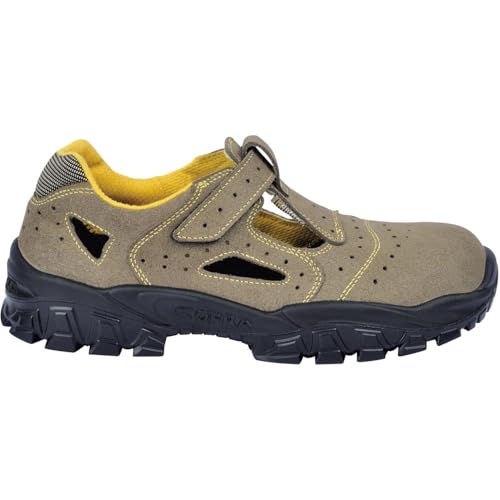 COFRA Mixte Sicherheitssandale New Brenta S1P 44 Sandales de sécurité, Noir