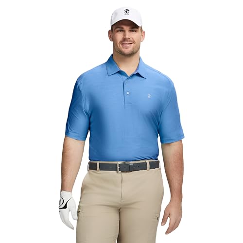 Izod Men's Big and Tall Swingflex Elite Short Sleeve Golf Polo