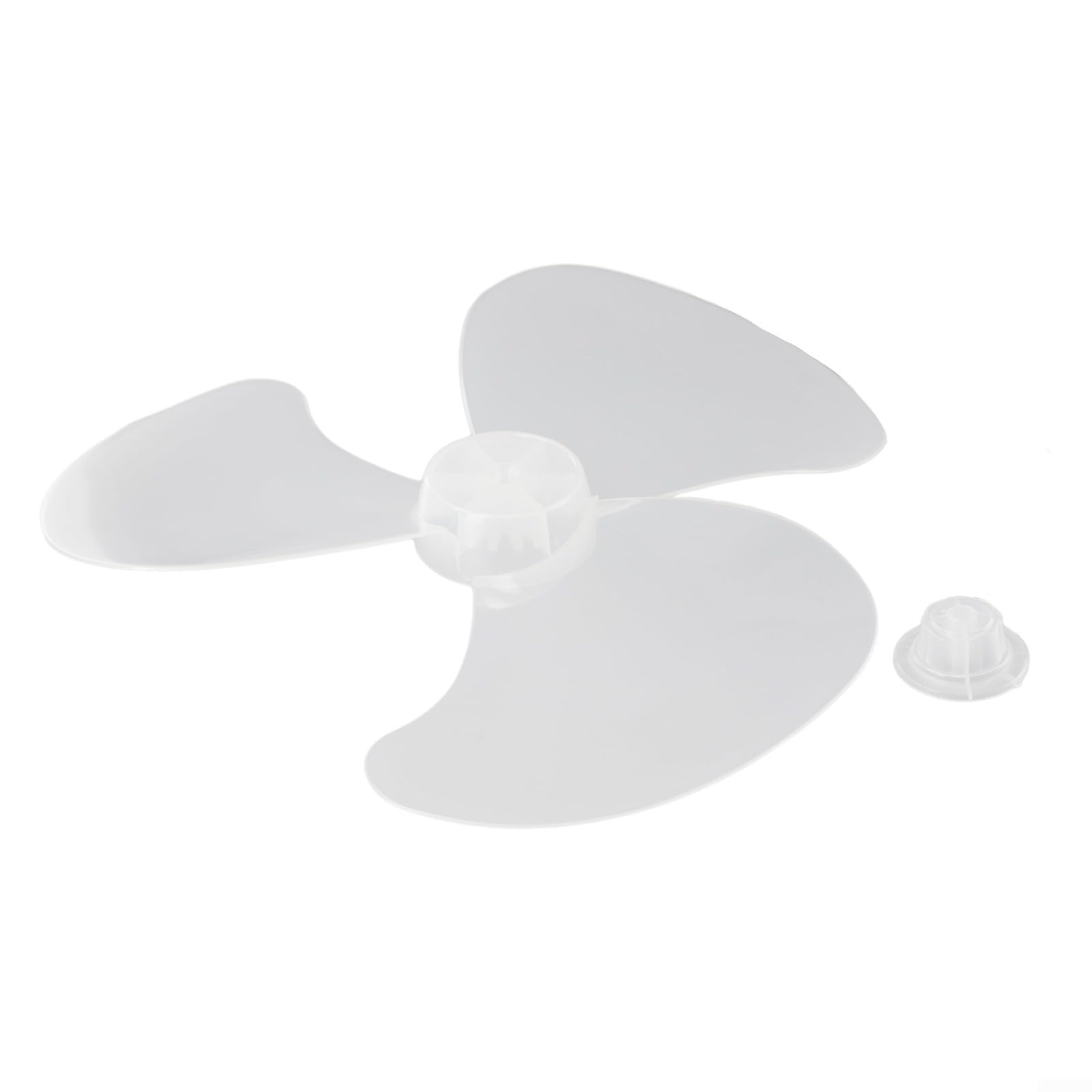 Pales De Ventilateur De Rechange 40.6 Cm (16") - 3 Pales En Plastique Avec Cache-Écrou - Pour Ventilateur Sur Pied Ou De Table - 2