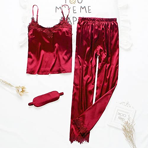 Pyjamas femme 7 pièces set bleu marine pour cocooning - 4