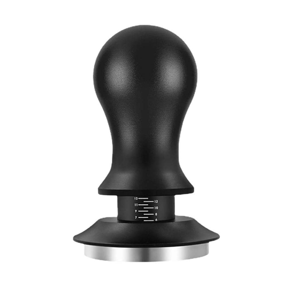 CTRLZS 58mm Coffee Tamper Adjustable Depth with Scale Espresso Springs Calibrated Tamping Coffee Distributor