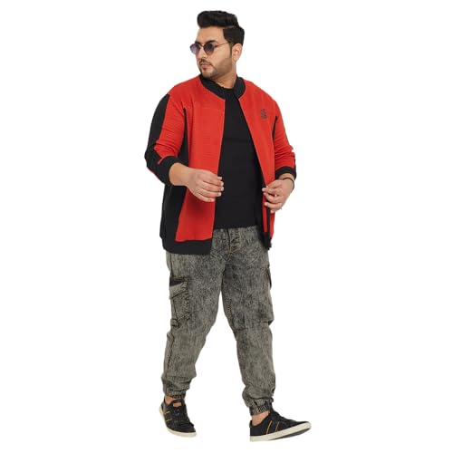 Sweat-shirt homme grande taille colorblock aux finitions soignées - 2