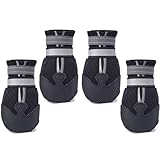 Dimicoo Breathable Dog Boots for Medium Large...