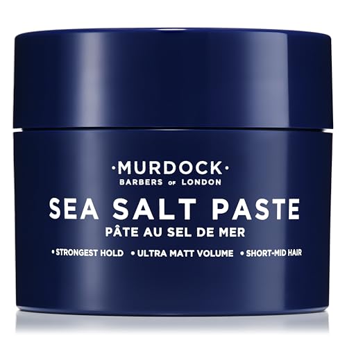 Image of Murdock London Sea Salt Paste, Defy Gravity With a Strong Hold That Lasts The Day, Made in England, 50g