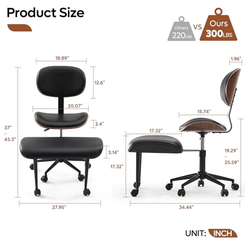 Bestier Cross Legged Chair for ADHD