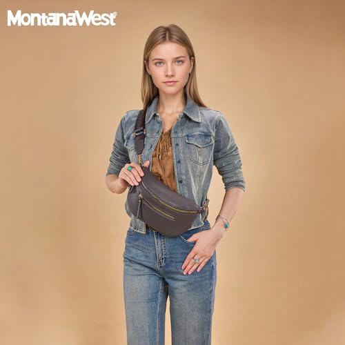 Image of Montana West Crossbody Bags for Women Bum Bag Sling Purse with Adjustable Strap