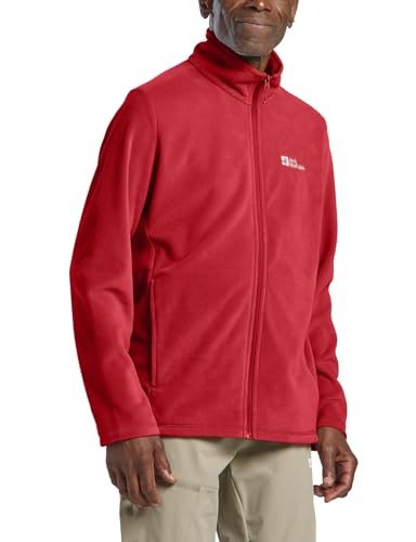 Jack Wolfskin Herren Taunus Fz M Fleece-Jacke, Adrenaline Red, XL EU