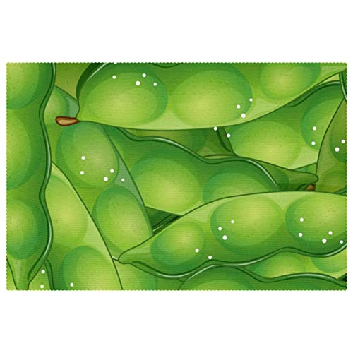 Sets de table antidérapants pour protéger la table du chaud, lot de 6