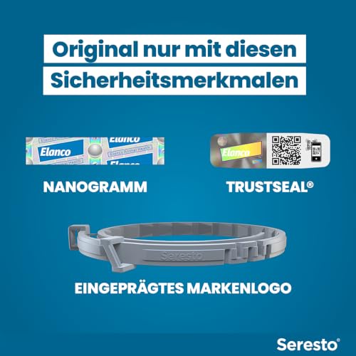 Seresto ogrlica protiv krpelje za male pse do 8 kg, zaštita do 8 mjeseci