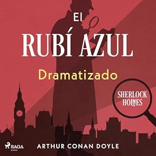 El Rubi Azul [The Blue Carbuncle] Audiolibro Por Arthur Conan Doyle arte de portada