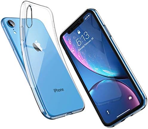 UNBREAKcable Case for iPhone XR [Crystal Clear]- Ultra-Thin, Slim Soft TPU Silicone Protective Transparent Case Cover for Apple iPhone XR 6.1inch