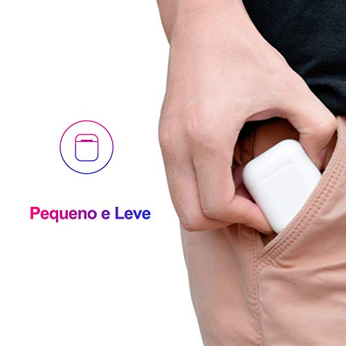 CIC Mini Fone de ouvido I9S-TWS Bluetooth V5.0 Sem Fio In-ear Wireless Microfone Estéreo Atender cha