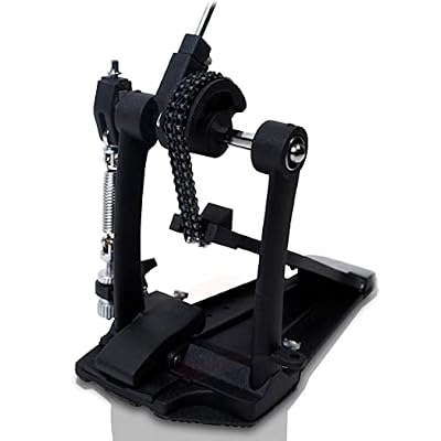 GRIFFIN 3 Pack Drum Hardware Combo Kit (ChromeElite Edition) Hi-Hat Stand, Kick Pedal & Snare Stand Chrome Percussion Set for Gigs, Practice & Mobile Drummers