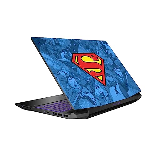 Autocollant Superman HP Pavilion 15.6 Vinyle DC Comics pour Bureau et Études