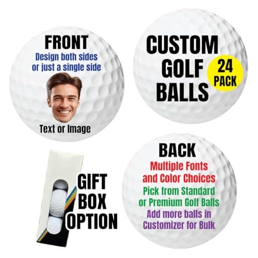 Custom Upload Golf Balls - 24 Pack