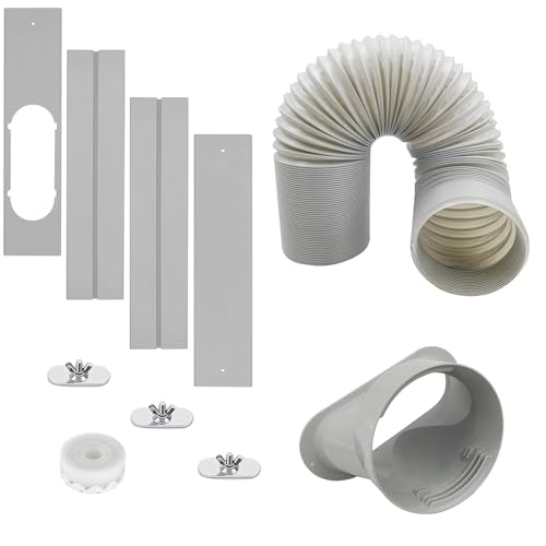 MQIDLFE Portable Air Conditioner Window Vent Kit with...