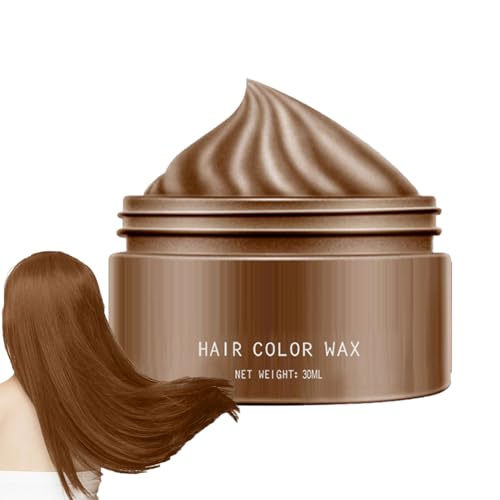 Cera de Coloración Temporal para Cabello - Crema de Color para Cabello 30ml - Crema Modeladora Lavable Para Hombres Mujeres Niños Fiestas Eventos Halloween