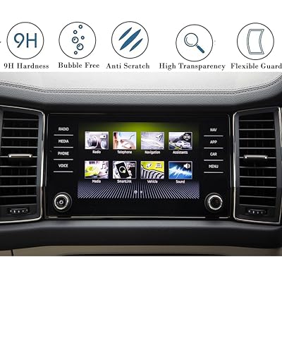 Image of AC CONTROL PANEL Screen Guard For NEW TATA NEXON AND EV 2023 FACELIFT | Car Touch Display Protector | NEXON 2024 Anti Scratch Accessories [Not Tempered Glass]