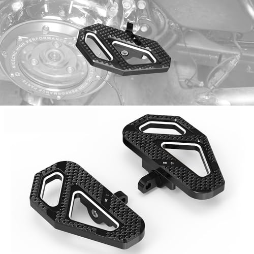 Repose-pieds passager antidérapant pour moto Custom FLHRS 2004-2007