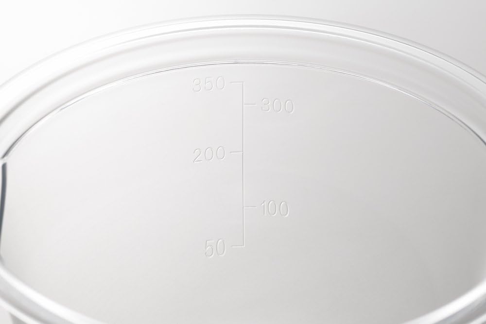 Yoshikawa SJ2459 Microwave Bowl, Clear, 5.1 inches (13 cm), Cooking Iroha