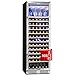 Klarstein Vinovilla Grande Duo Weinkühlschrank - Wine Fridge mit Touch-Bediensektion, Weinkühlschrank mit LED-Innenbeleuchtung, 2 Kühlzonen, Volumen: 425 Liter, 12 Holzeinschübe (Silver)