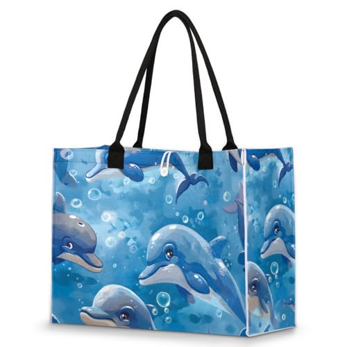 Tote Bag for Women,Travel Storage Shopping Basket with Inner Zipper Pocket Portable Reusable Handbag Gifts05